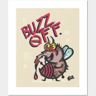 Buzz Off Posters and Art